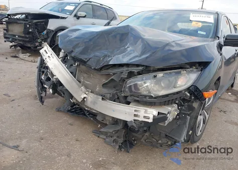 2019 Honda Civic Lx from USA, damaged, VIN 19XFC2F65KE044515